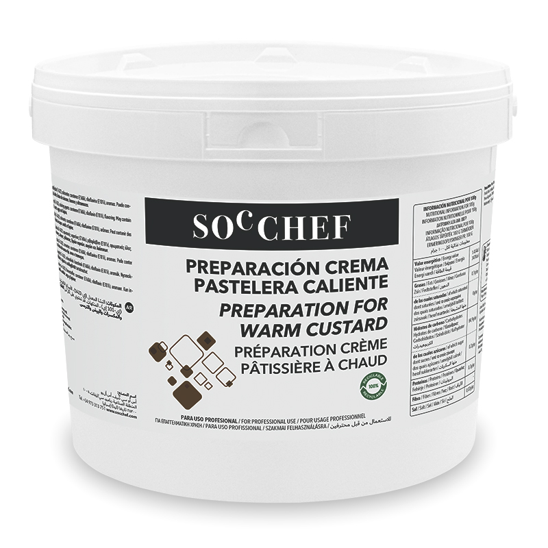 PREPARACIÓN CREMA PASTELERA CALIENTE 2kg